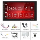 7-inch Car Multimedia Player Kit 2+16g Android 11 Central Control Large Screen Navigation Reversing Display 7 Inch Android WiFi [2+16G] Standard +12 light camera