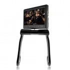 8 5 Inch detachable armrest car DVD player with extended multimedia possibilities  sync the audio to your FM radio and more