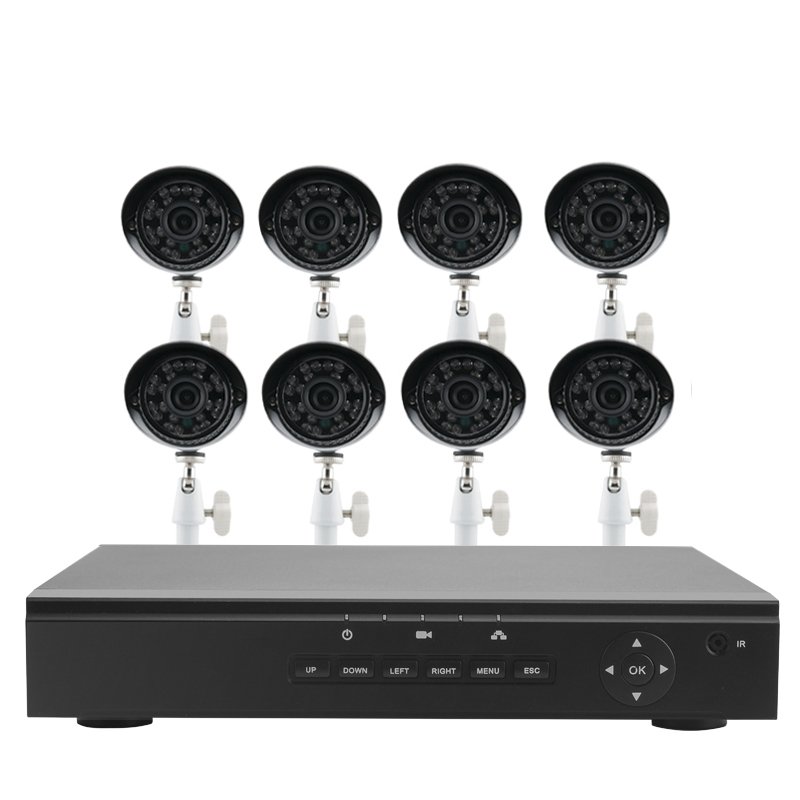 8 Camera CCTV DVR Security System