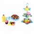 86Pcs Set Children High Grade Plastic Fruit Cake Toy Simulation Kitchen Toy Intelligent Development