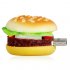8GB Hamburger Flash Memory Drive   Novelty Shaped USB Storage