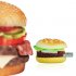 8GB Hamburger Flash Memory Drive   Novelty Shaped USB Storage