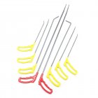 8PCS Rods Tools Hail Repair Kit Stainless Steel Paintless Dent Removal Puller