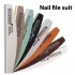 8Pcs Professional Rhombus Nail File Nail Varnish Sets Manicure Tools Nails Accessories 8 piece nail file set