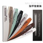 8Pcs Professional Rhombus Nail File Nail Varnish Sets Manicure Tools Nails Accessories 8-piece nail file set