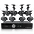 8 Outdoor Camera Surveillance Set   1TB DVR