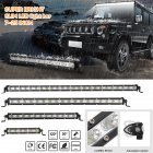 8inch Led Light Bar Super Thin Working Net Light for Car SUV  8 inches