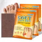 8pcs/bag Natural Herbs Finger Bunion Toe Pain Relief Patch Gout  Treatment  Plaster Foot Thumb Analgesic Sticker For Joints Bone 8pcs/bag
