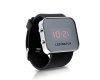 Mirror LED Watch with Digital Display and Rubber Strap Mirror LED Watch with Digital Display and Rubber Strap