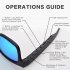 A12 Bluetooth compatible 5 0 Sunglasses Headphones 3 in 1 Smart Glasses With Microphone Sports Waterproof Wireless Stereo Speaker colorful