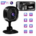 A3 WIFI Camera Surveillance Camera Clear 1080P HD Recording Night Vision Real-Time Monitoring IR-CUT Motion Detection Smart Camera For Home Security Guard black