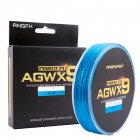 ANGRYFISH Diominate X9 PE Line 9 Strands Weaves Braided 300m/327yds Super Strong Fishing Line 15LB-100LB Blue 2.5#: 0.26mm/35LB