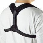 Adjustable Posture Corrector Upper Back Support Brace Corset Clavicle Correction Belt for Women and Men black_Free size