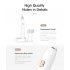 Adult Waterproof Ultrasonic Automatic Toothbrush USB Rechargeable Toothbrush White