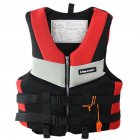 Adults Life Vest Swimming Boating Surfing Aid Floating Vest Life Jacket for Safety Adult red_L