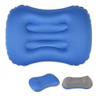 Air Pillow Outdoor Camping Indoor Inflatable Pillow Waist Pillow sapphire