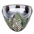 Airsoft Paintball Masks With Glasses Hunt Full Face Mask Outdoor Sports Nylon Strikeball Masks CP camouflage