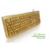 All Natural Full Bamboo Keyboard and Mouse Combo