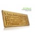 All Natural Full Bamboo Keyboard and Mouse Combo