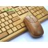 All Natural Full Bamboo Keyboard and Mouse Combo