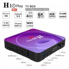 Allwinner H10 TV Box Hd Smart Network Player for Android 9.0 British plug