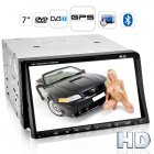 An awe inspiring Car DVD Player with 7 inch high definition touchscreen brilliance and multimedia wizardry like DVB T for front of the line in car entertainment