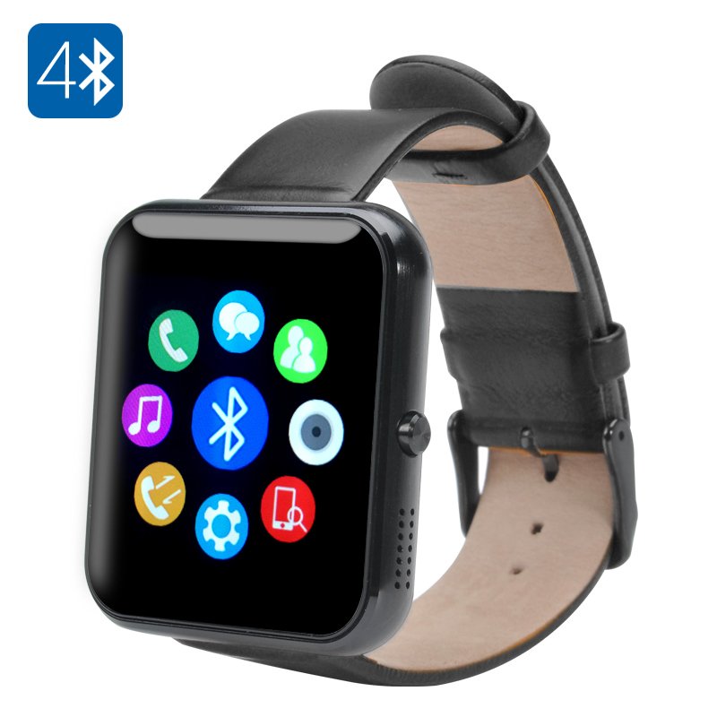 Bluetooth 4.0 Smartwatch (Black)