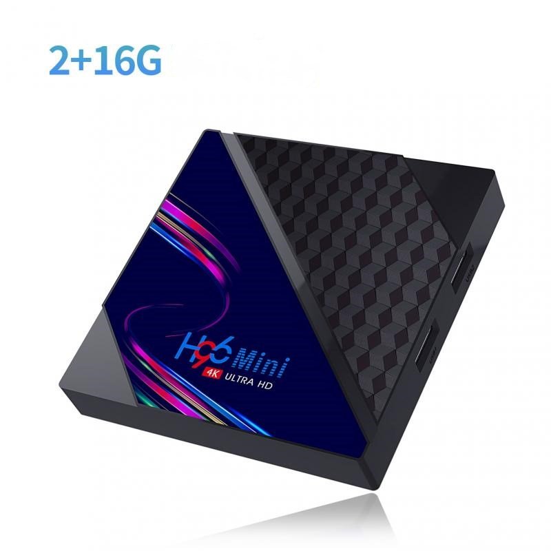 Android 10.0 Tv  Box H96 Mini V8 Rk3228a Wifi Media Player Tv Receiver 2+16G_US standard
