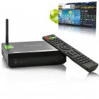 Android 4 1 media player TV box featuring dual core 1 2GHz CPU  1080p full HD playback  built in WiFi  and 4GB of built in storage