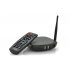 Android 4 2 Quad Core TV Box with a Wi Fi Antenna  DLNA and a Remote Controller