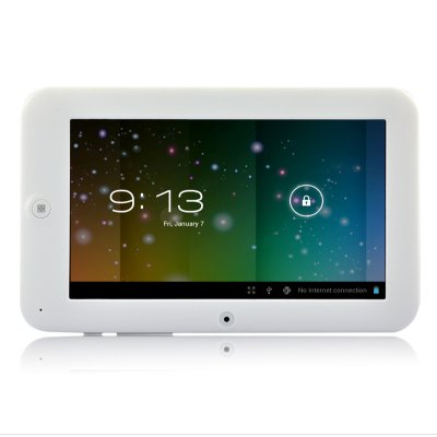 White Chocolate Android ICS Tablet