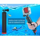 Anti-Slip <span style='color:#F7840C'>Camera</span> Buoyancy Rod Floating Hand Grip with Lanyard for DJI OSMO Action/OSMO Pocket/GoPro <span style='color:#F7840C'>Camera</span> Sports Pole Handle Diving Stick black
