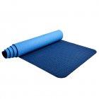 Anti-Slip Yoga Mat Lightweight 6mm Eco-friendly Fitness Mat With Carry Strap For Home Workout Trave