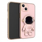 Astronaut Stand Phone Case for iPhone Series Mini Shockproof Silicone Cover