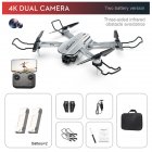 Automatic Obstacle Avoidance Drone Aerial Photography Hd Entry-level Quadcopter Remote Control Aircraft Children 4k Hd Footage Dual camera configuration_2 battery packs (weight 337g)
