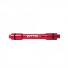 Mountain Bike15QR Cylinder Shaft Turn 9MM Quick Release Conversion Axle Seat MTB Tube Shaft Diameter Conversion red