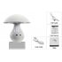 Awesome original mushroom shaped LED desk lamp   touch controlled brightness and built in MP3 player and speaker   this LED lamp is a great geek gift 