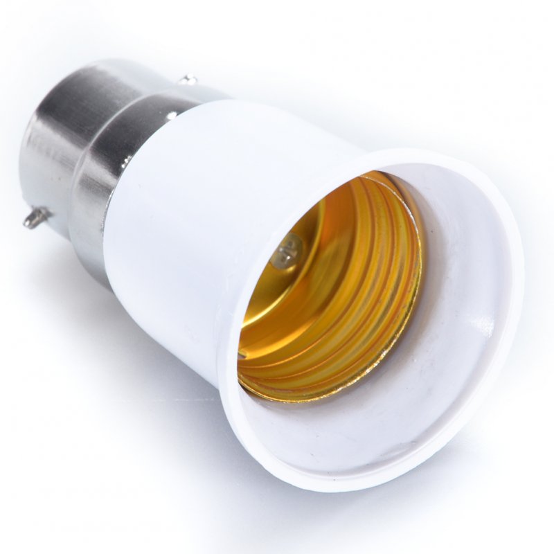 B22 to E27 Light Lamp Bulb Socket