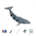 B4 Remote Control Whale Simulation Water Boat Summer Electric Shark Diving Spray Boat Toys For Boys Gifts dark gray