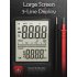 BSIDE ADMS7 Portable Digital Multimeter Large 3 5  LCD 3 Line Display Voltmeter With Voltage NCV Resistance Ohm Hz Tester