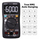 BSIDE ZT102A EBTN LCD Digital Multimeter TRMS AC/DC Voltage Current Temp Ohm Frequency Diode Resistance Capacitance Tester ZT102A