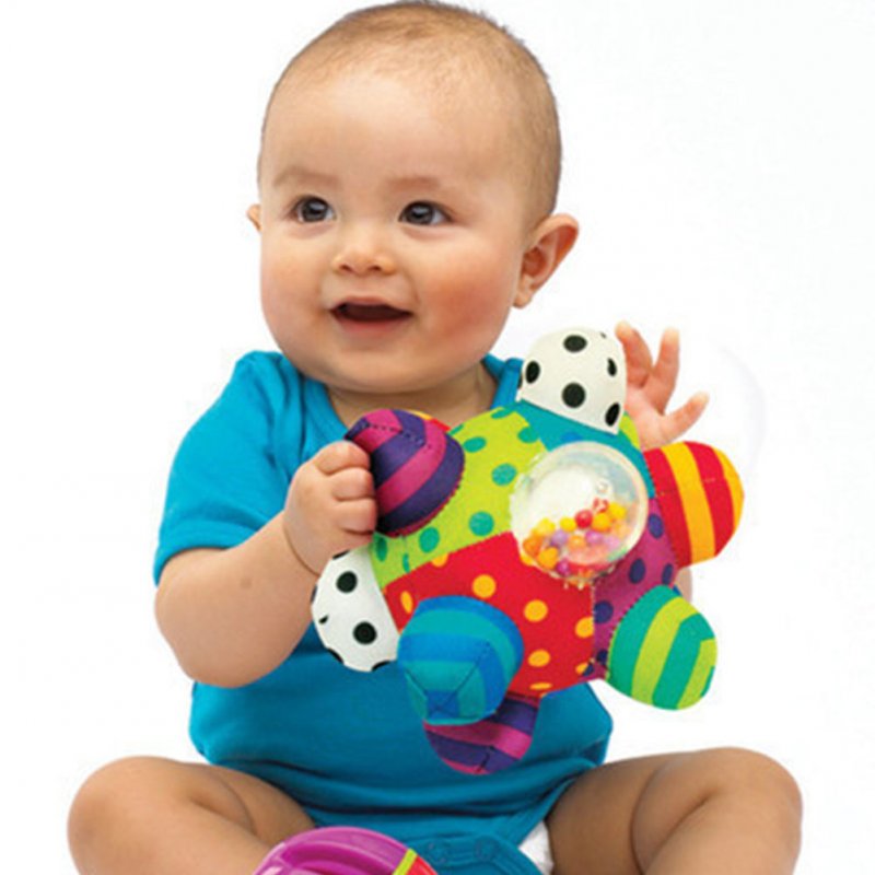 Baby Balls 0-1 Year Old Baby Toy Grab Ball Educational Toy Hand catching the ball