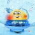 Baby Bath Toys For Boys Girls Electric Induction Water Spray Toddlers Bathtub Bathtime Toys Birthday Gifts yellow water ball
