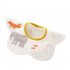 Baby Bibs Double Layer Cotton Waterproof Saliva Towel Cartoon Animal Printing 360 Degrees Rotating Bib giraffe elephant