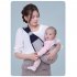 Baby Carrier Lightweight One Shoulder Multi functional Simple Baby Holder For Newborn Infant Star gray   B