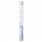 Baby Growth Chart Handing Ruler Wall Decor for Kids Removable Growth Height Chart Dinosaur blue_20*200