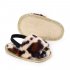 Baby Soft Shoes Soft soled Glitter Cloth Bottom Toddler Shoes for 0 1 Year Old Baby Leopard 12cm
