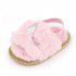 Baby Soft Shoes Soft soled Glitter Cloth Bottom Toddler Shoes for 0 1 Year Old Baby Pink  12cm