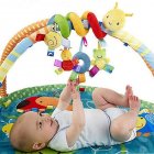 Baby Toy <span style='color:#F7840C'>Newborn</span> Music Bed Hanging Pendant Soft Cloth Plush Kid Baby Crib Cot Pram Hanging Rattles Spiral Stroller&Car Seat Toy with Ringing Bell
