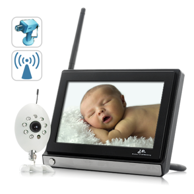 7 Inch Baby Monitor + Camera - Monitor Buddy
